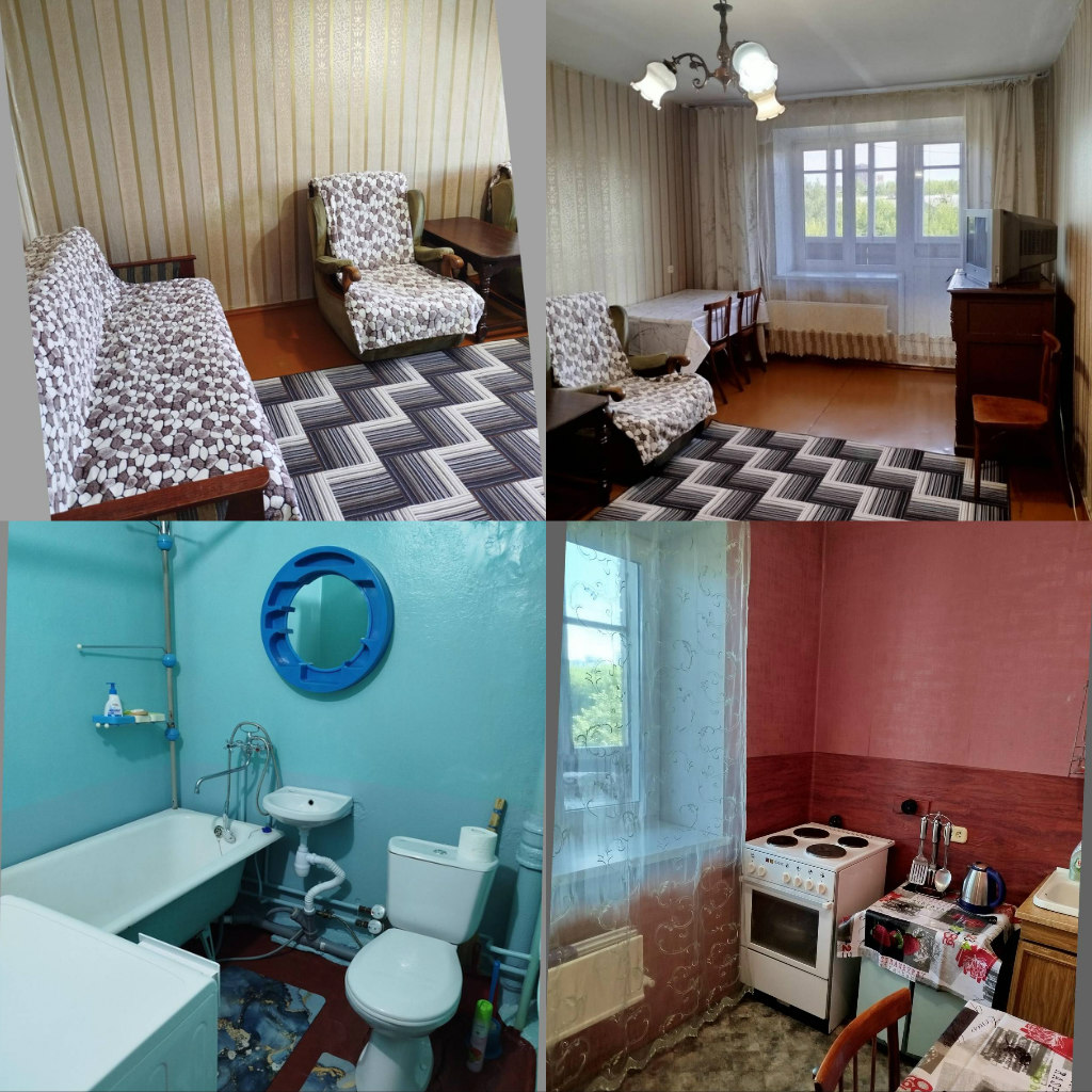 1-комн., Джамбула, д. - 7, 4/5, Кирпич, 36, Помесячно