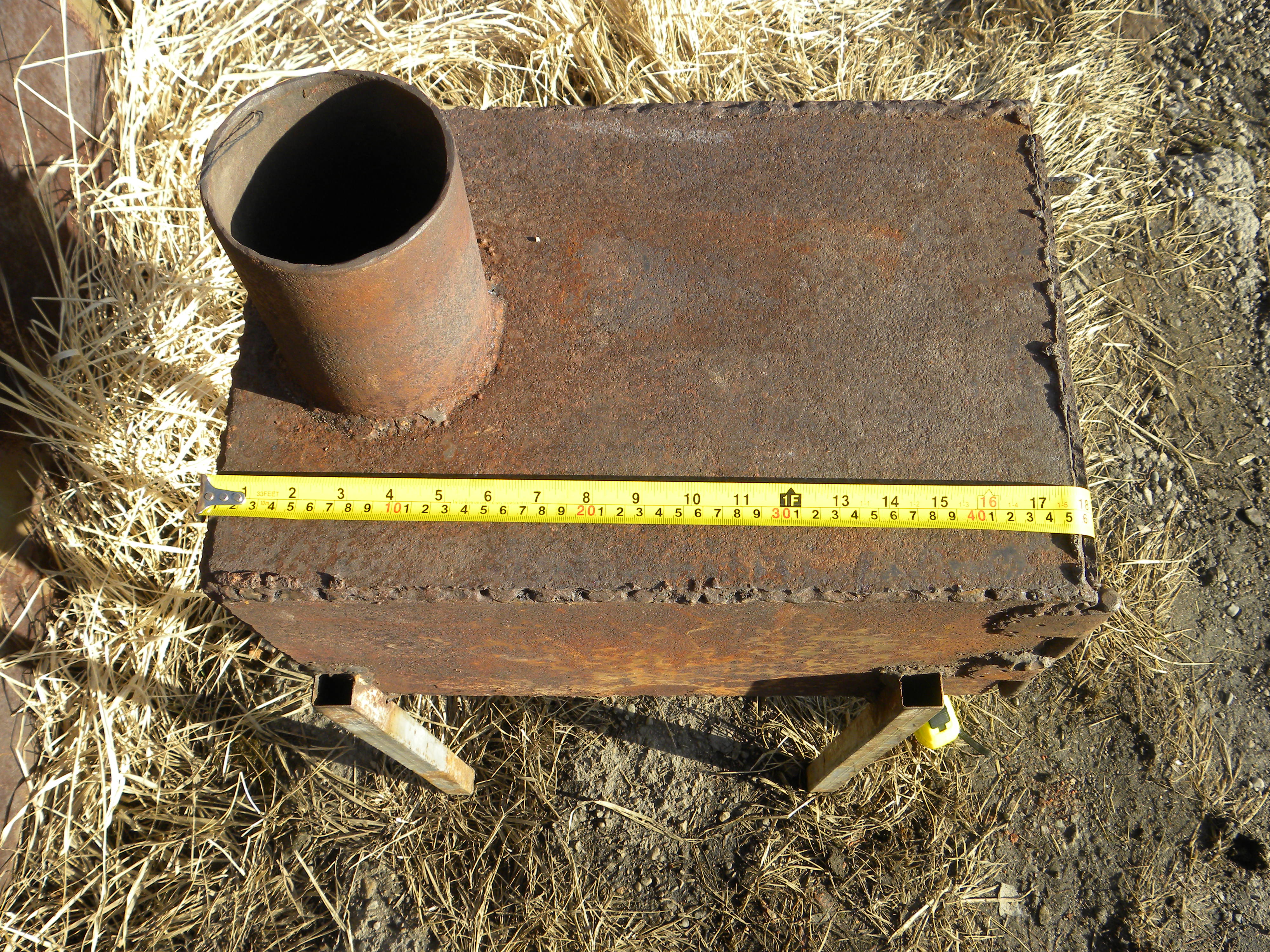 Печка буржуйка.