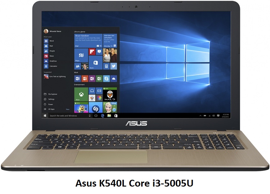 Ноутбук Asus K540L Core i3-5005U 2GHz/2Gb/500Gb (не включается)